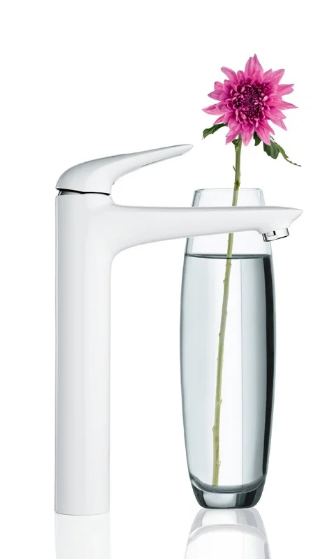 Приобрести смеситель для раковины grohe eurostyle new , высокий, белый 23570ls3