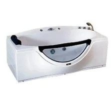 Loranto Ванна акриловая 1680*900*680 без г/м (в разборе,смеситель,сифон,подголовник,душ лейка и каскадник) (CS-832 R)