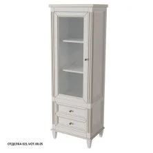 Caprigo Пенал ALBION 60 см, белыя, эмаль