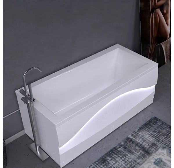 Приобрести акриловая ванна sole quadro 170x78