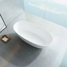 Vincea Отдельностоящая ванна Solid Surface 170х75 см, белая матовая VBT-6S01MW