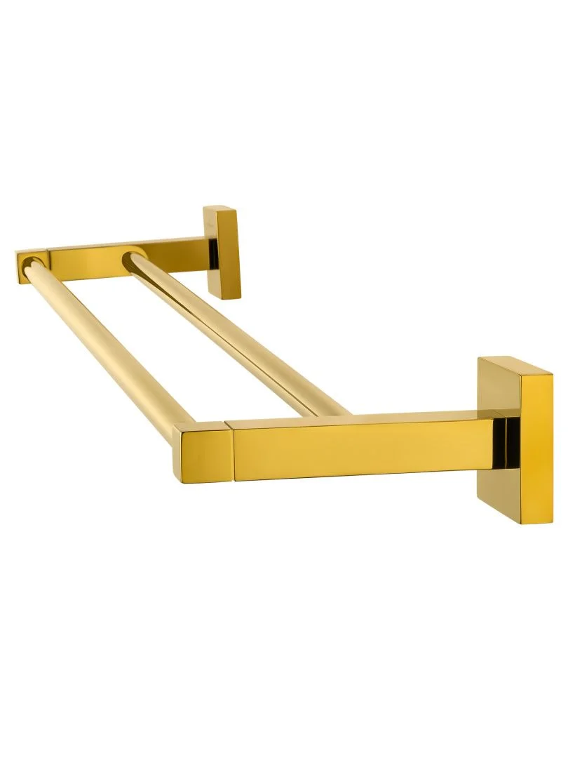 Приобрести полотенцедержатель двойной wonzon & woghand polo, темное золото (ww-8911-dg)