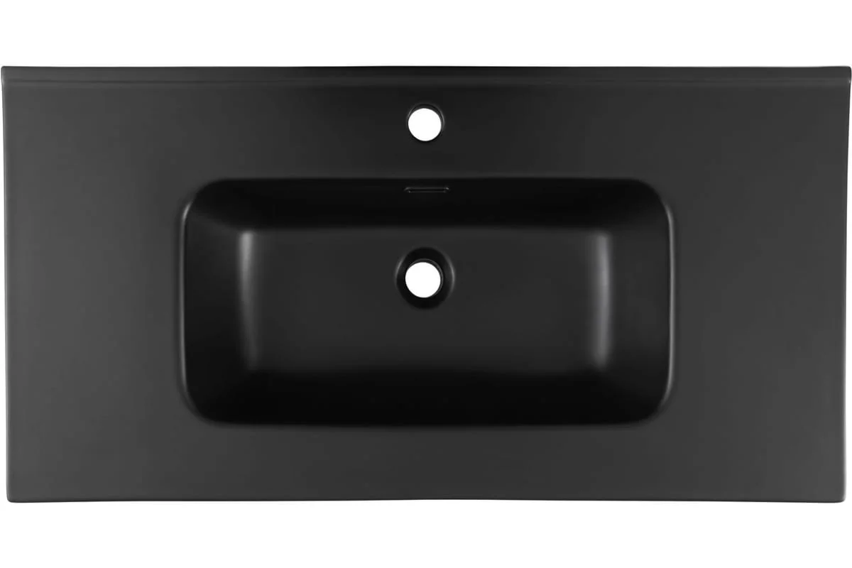 Приобрести aquanet раковина flat 90х46 см, черная матовая