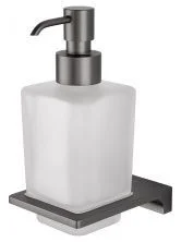 Дозатор мыла WONZON & WOGHAND ECLIPSE, Темный графит (WW-9133-BGM)