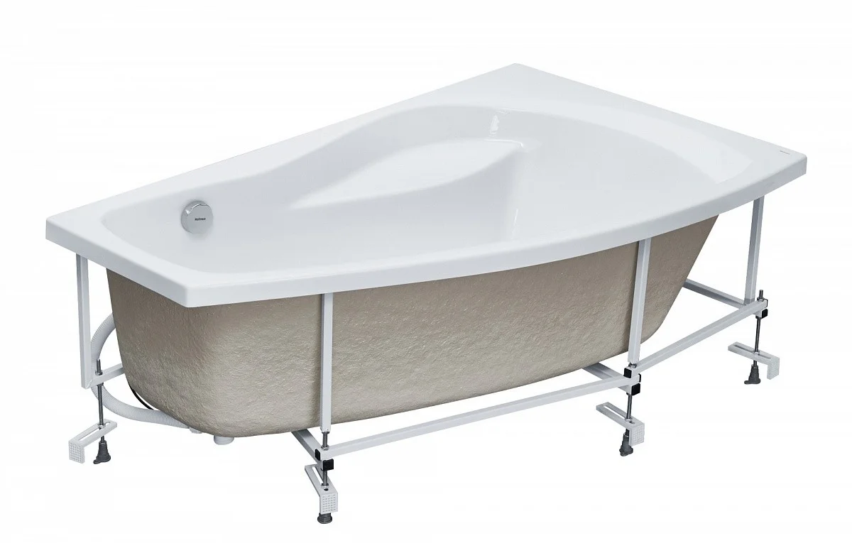 Приобрести монтажный комплект к ванне майорка xl, асимметричный 160х95 см, l\r