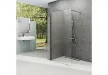 Перегородка душевая Ravak Walk-In Wall 110 см GW9WD0C00Z1 алюминий/прозрачное
