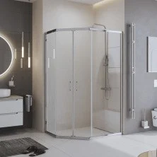 BelBagno Душевое ограждение 120 х90 см UNO-195-PH-2-120/90-C-Cr