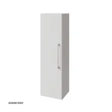 Caprigo Пенал подвесной Accord 35 см, левосторонний, графит 2253L-SF019