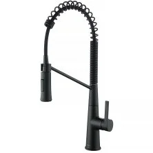 Azario Смеситель для кухни Spring, черный AZ-VGT569183PA