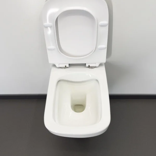 Приобрести comforty подвесной унитаз 108 безободковый, сиденье дюропласт softclose тонкое, быстросъёмное