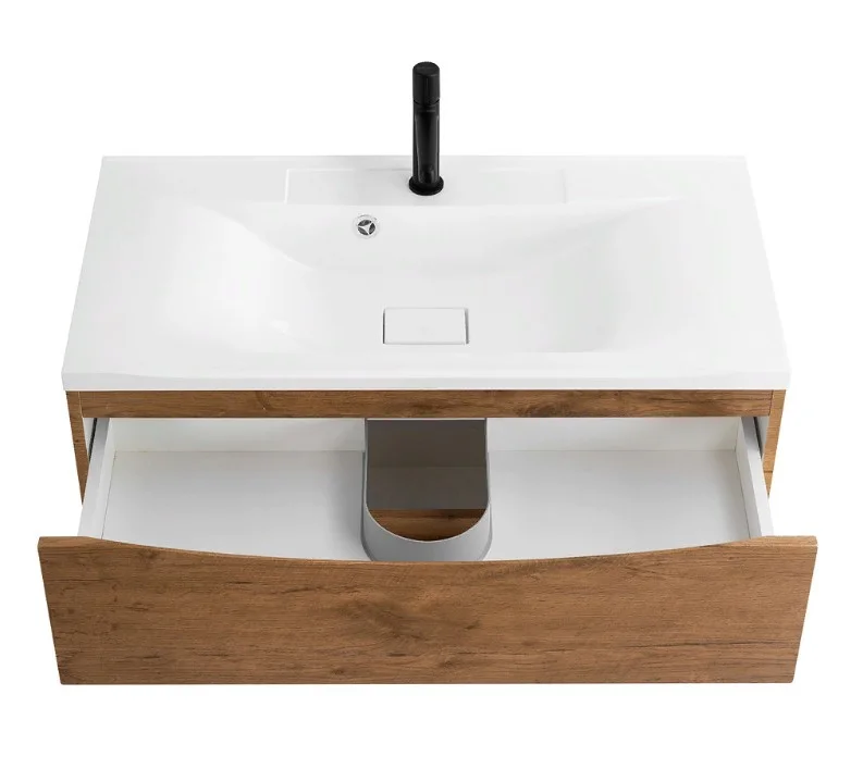 Приобрести тумба подвесная с раковиной belbagno marino-900-2c-so-rn-p 90 см, rovere nature