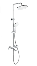 Душевая система с термостатом WONZON & WOGHAND, Хром (WW-B3069-CR)