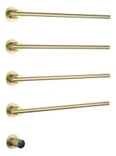 Полотенцесушитель электрический встраиваемый WONZON & WOGHAND DORTMUND, Брашированное золото (WW-A364-BG)