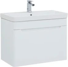 Aquanet Тумба с раковиной София 80 см, белая 00212587