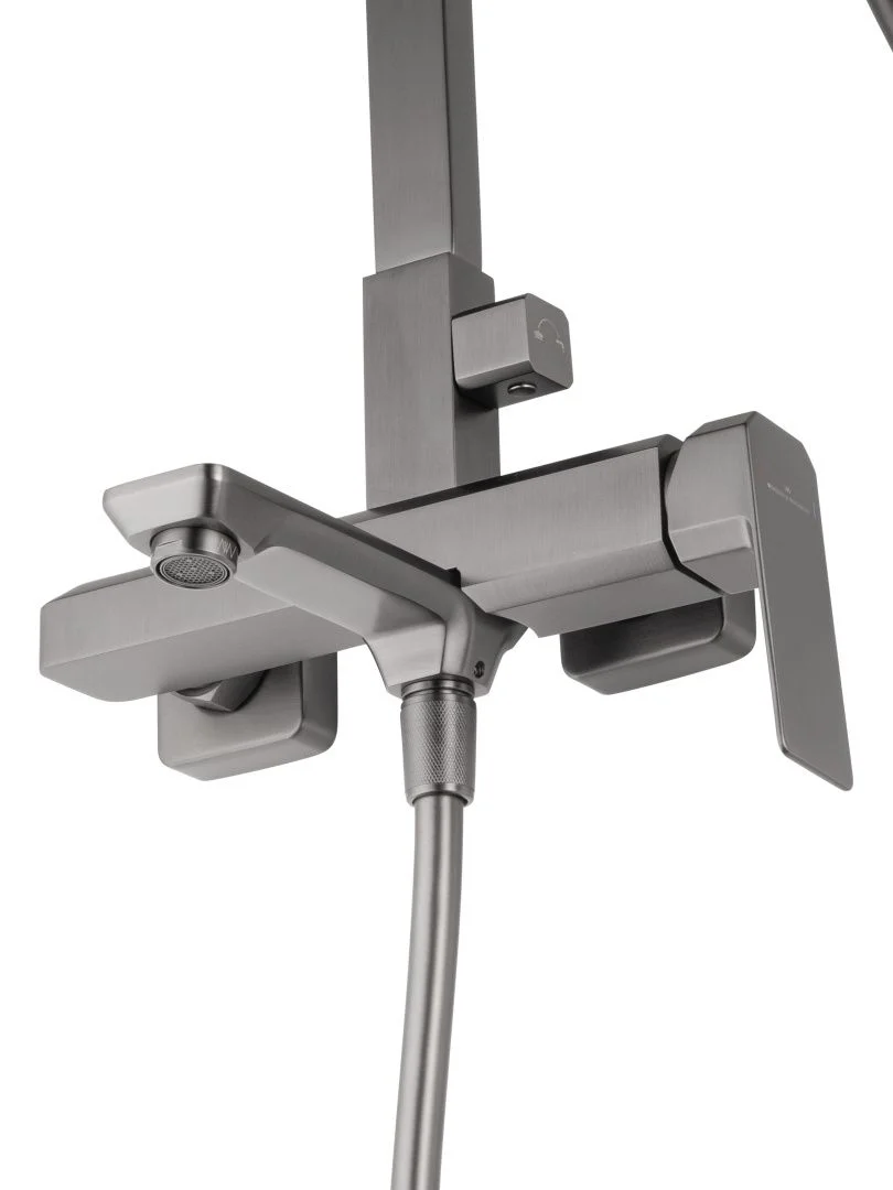 Приобрести душевая система wonzon & woghand diamond, темный графит (ww-88739011-bgm)