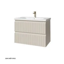 Caprigo Тумба с раковиной FORTE-Smalty TYPE 80 см, светло бежевая 38412 7