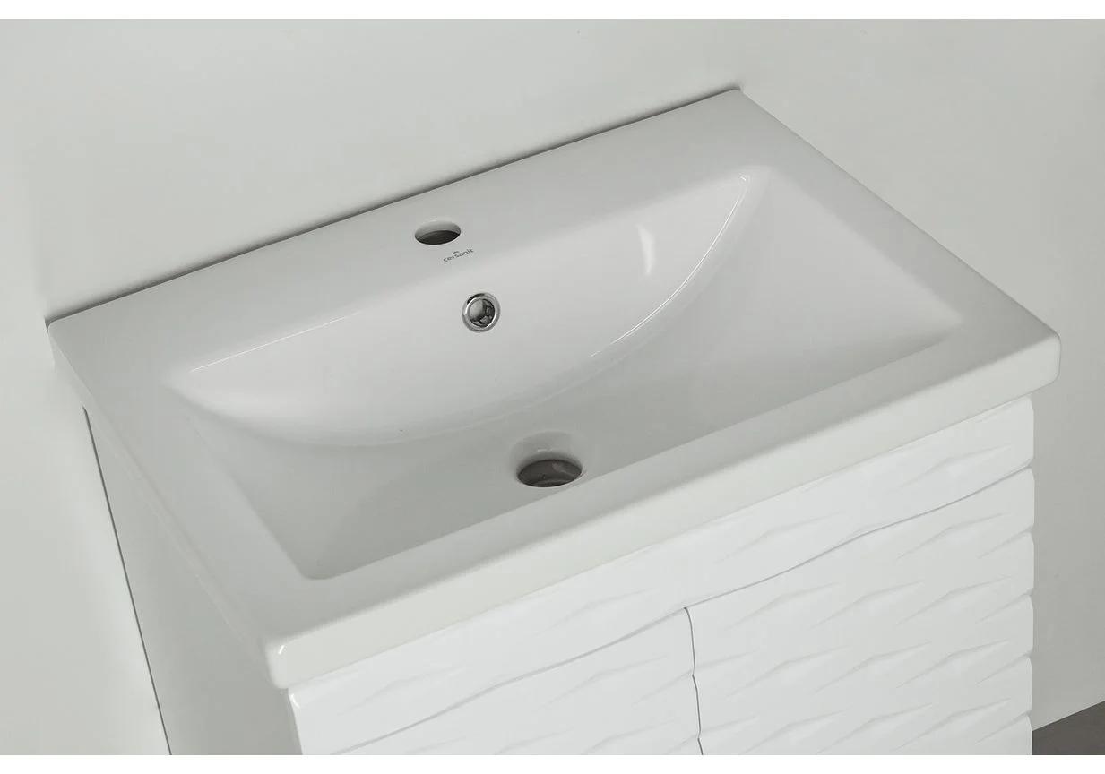 Приобрести раковина врезная на столешницу cersanit como 50 см