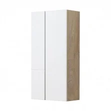 Акватон Шкафчик Мишель 43 см, дуб эндгрейн, белый