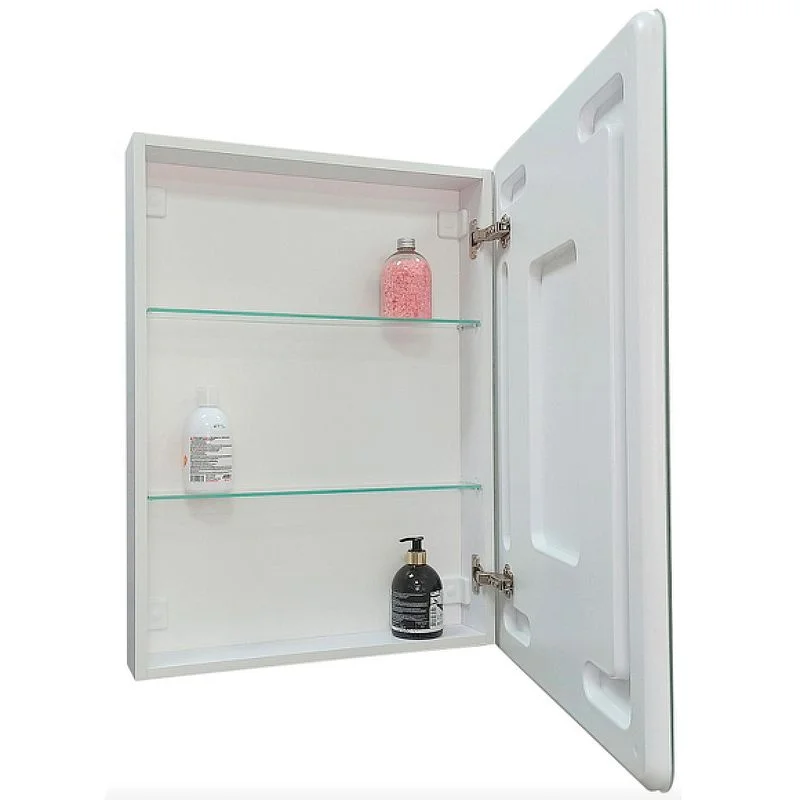 Приобрести continent зеркало шкаф с подсветкой emotion 50х80 см, сенсорный включатель, белое