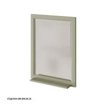 Caprigo Зеркало JARDIN 60 см, зеленое, эмаль