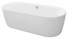 CEZARES Акриловая ванна METAURO CENTRAL 180x80см, отдельностоящая METAURO-Central-180-80-40-W37