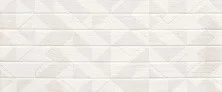 Плитка настенная Gracia Ceramica Bianca white wall 02 250x600 рельефная, белый узор, 1-й сорт 