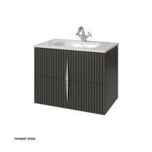 Caprigo Тумба с раковиной NOVARA 75 см, графит