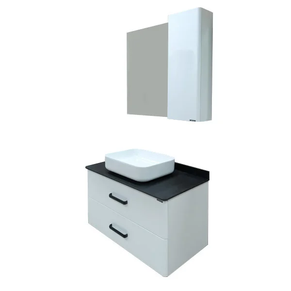 Приобрести сomforty тумба со столешницей и раковиной "амстердам-95" белая