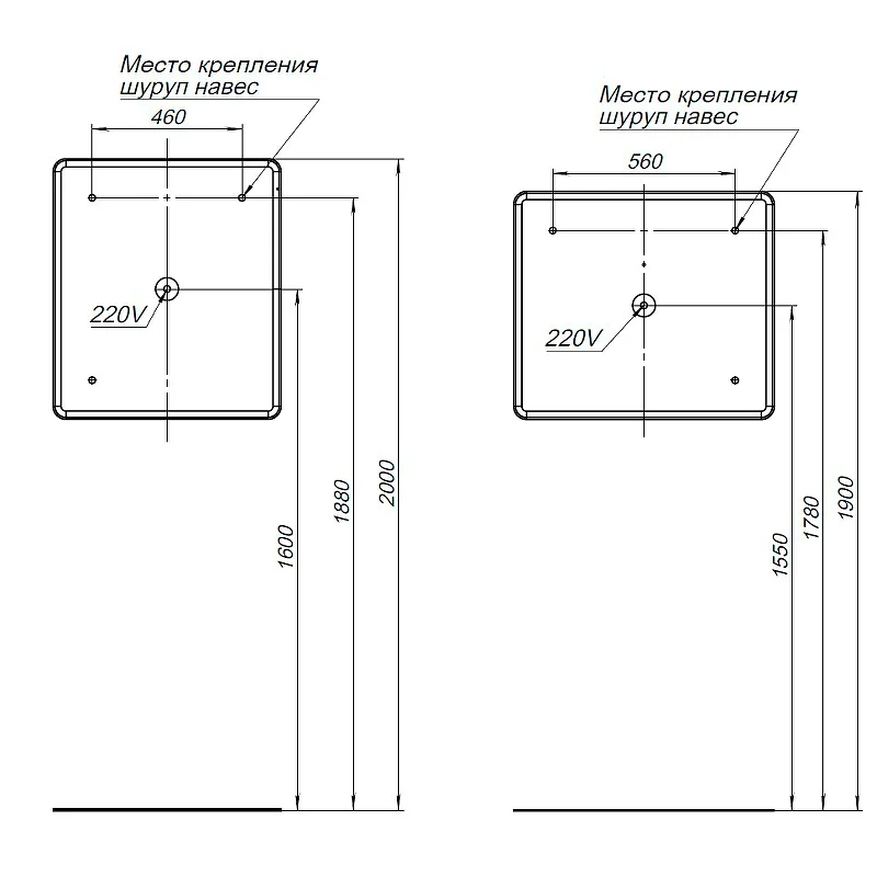 Приобрести aquanet зеркало ирис 70x80 см с led подсветкой и подогревом