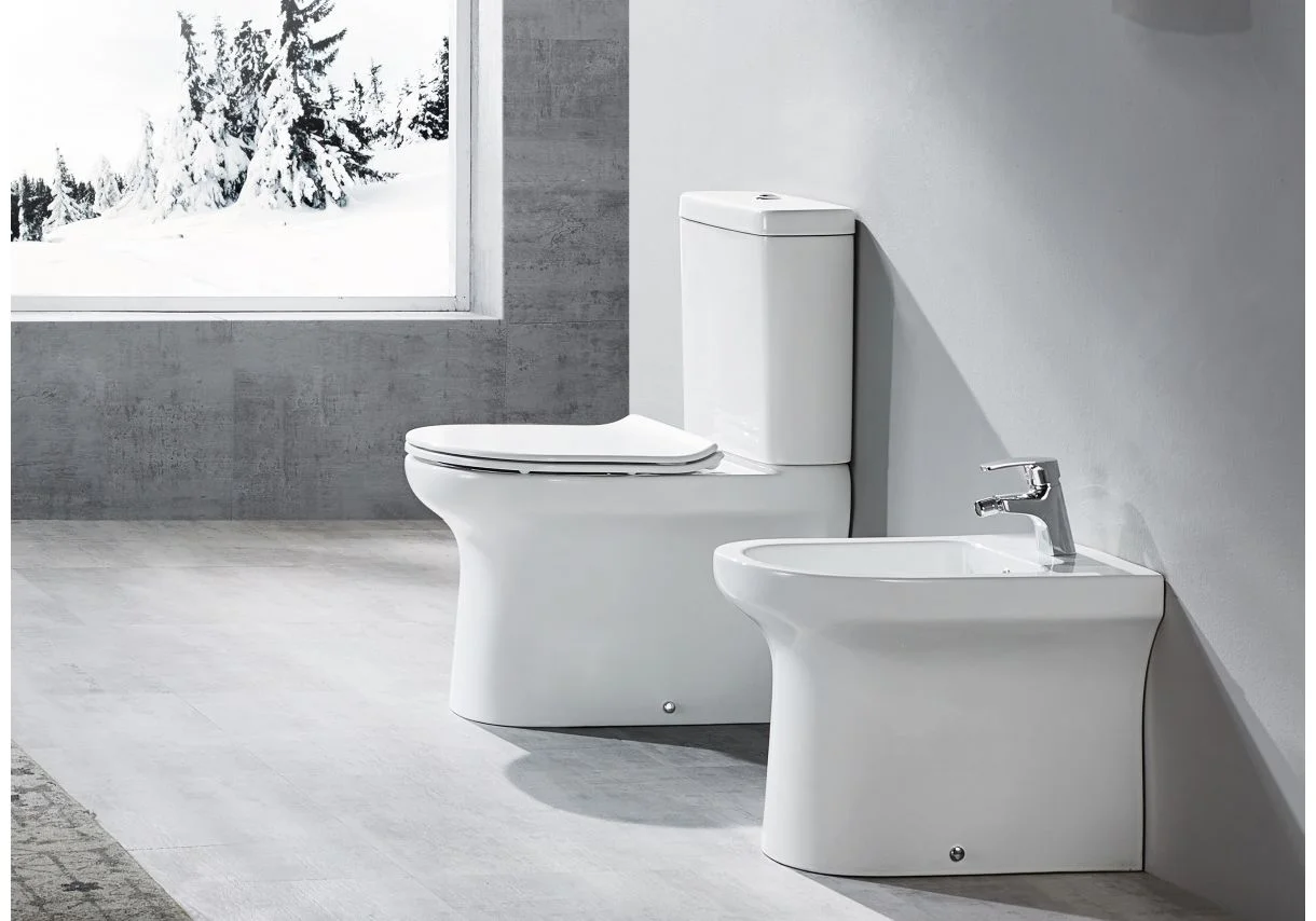 Приобрести биде пристенное creo ceramique archi , белое ar2000