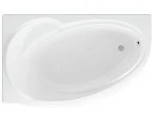 Акриловая ванна асимметричная Aquatek Бетта L 170x97 см