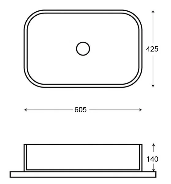 Приобрести azario раковина накладная 60,5х42,5см, мрамор az-78625