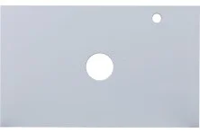 Столешница для раковины Aquanet Арт 75 см, белый матовый