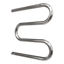 Полотенцесушитель водяной Point 500х600 М-образный с полкой 1, хром PN38556P