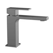 Vincea Смеситель для раковины Cube, оружейная сталь VBF-1C01GM