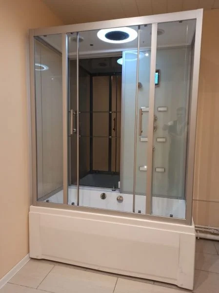 Приобрести frank душевая кабина f557-1, высокий поддон, прямоугольная