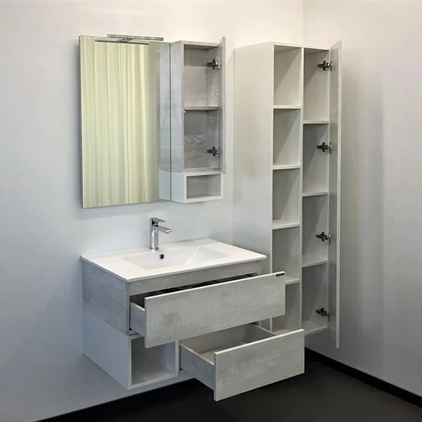 Приобрести сomforty тумба с раковиной "турин-75м" дуб белый