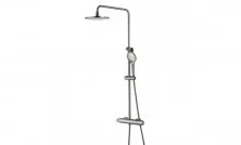 LEMARK Душевая система Bronx с термостатом, графит LM3770GM