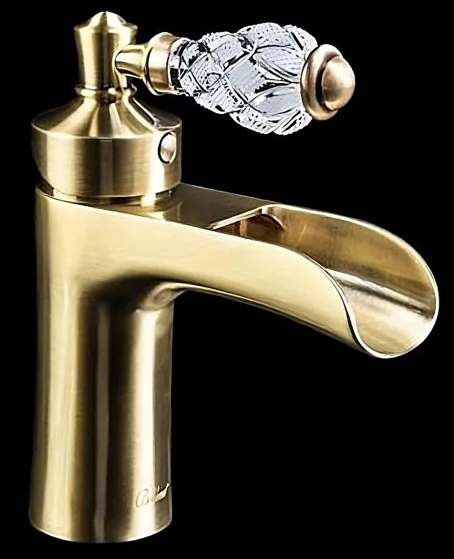 Приобрести boheme смеситель для раковины vogue, бронза, кристаллы 201-crst