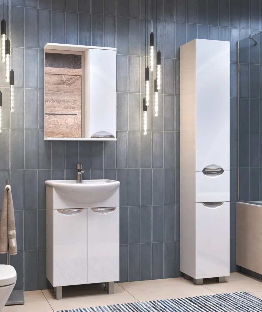 Приобрести vigo зеркало-шкаф callao 50 см, без подсветки, правое, белое z.cal.50.r