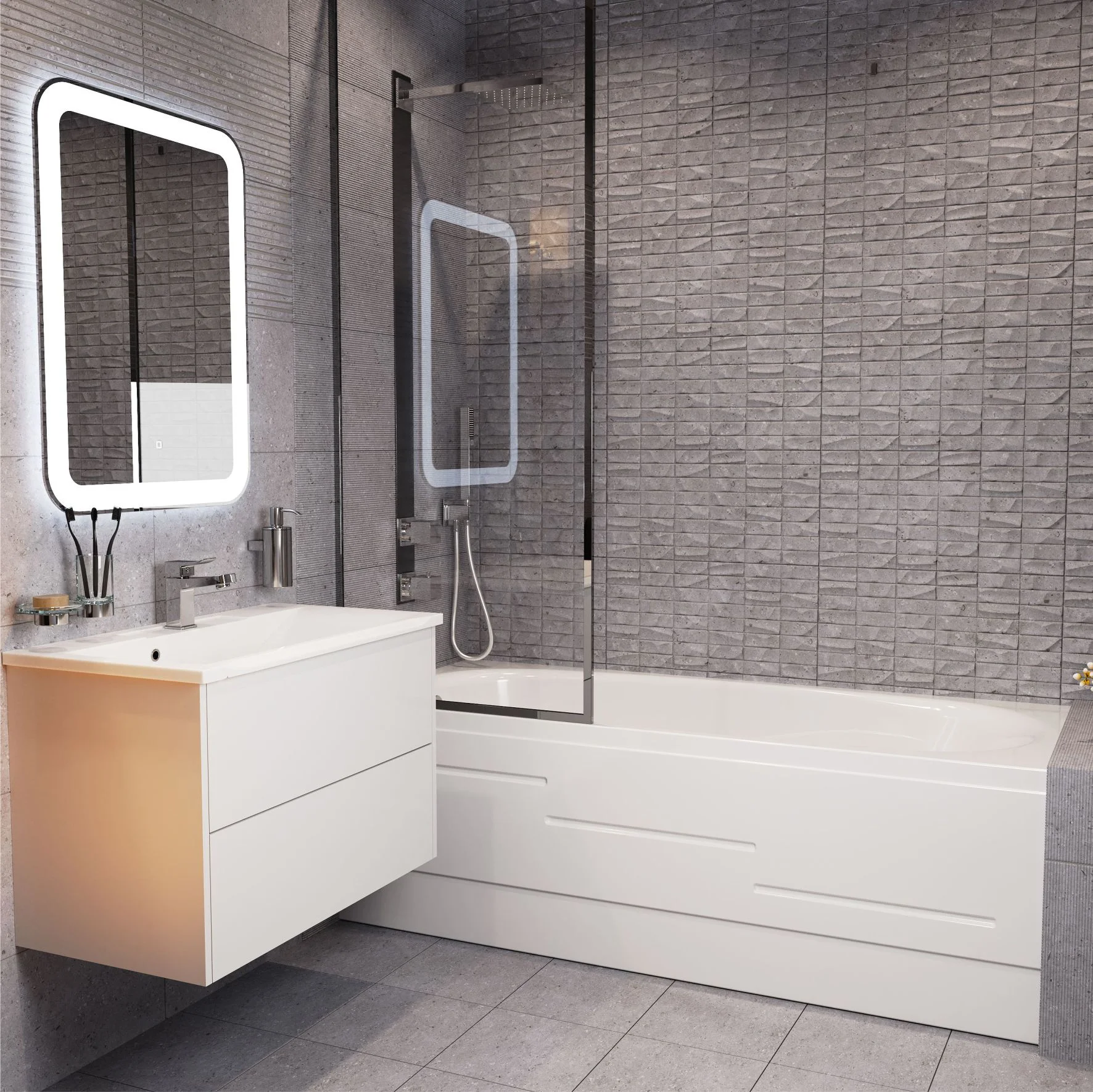 Приобрести mirsant ванна акриловая nova easy 150*70 см, белая, ут000087522