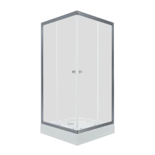 Тритон Душевое ограждение Вента 100Х100 см, хром, прозрачное Щ0000049619