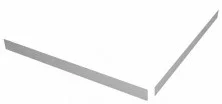 CEZARES Экран для поддона 90х90см TRAY-S-A-90-SCR-W