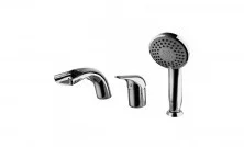 LEMARK Смеситель на борт ванны Poseidon, 3 отверстия, хром LM4245C