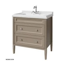 Caprigo Тумба с раковиной ALBION CONCEPT 80 см, коричневая 34015UV 5