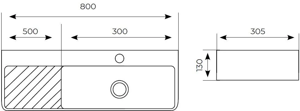 Приобрести aquanet раковина comfort-5 80х30 см, белая