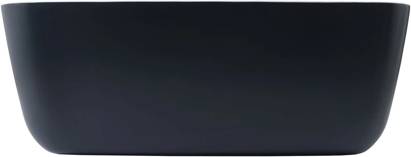 Приобрести aquanet акриловая ванна family fine 170x78 см, черная, 95778 gloss finish