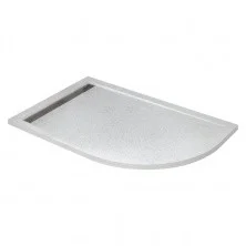 CEZARES Поддон из искусственного камня TRAY 120х80см TRAY-AS-RH-120/80-30-W-L