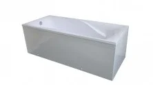 AQUA DE MARCO Пристенная ванна Mira 178x79см, каменные ножки 1180WMIR