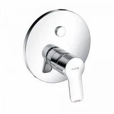 KLUDI PURE&EASY встраиваемый смеситель для ванны и душа; автом. переключатель душ/ванна PUSH&SWITCH, арт. 376590565